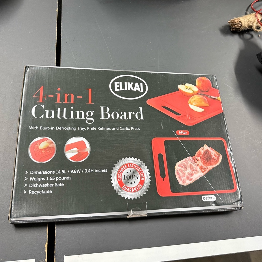 Elikai 4-in-1 cutting board